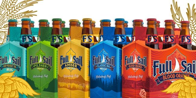 FULL SAIL oregon session 8 STICKER PACK LOT decal craft beer brewing brewery 